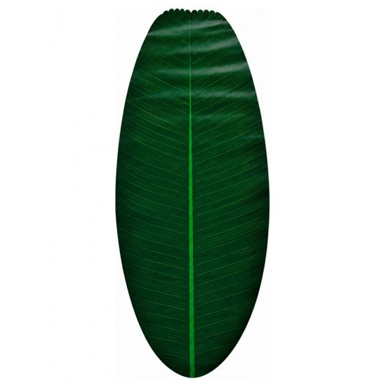 Trilho Para Mesa Folha 105 x 47cm Verde Mimo Style